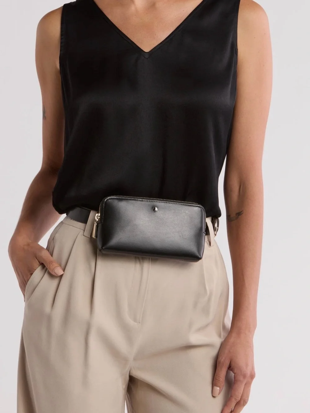 KATE SPADE NEW YORK NWT ZIP TOP BELT BAG